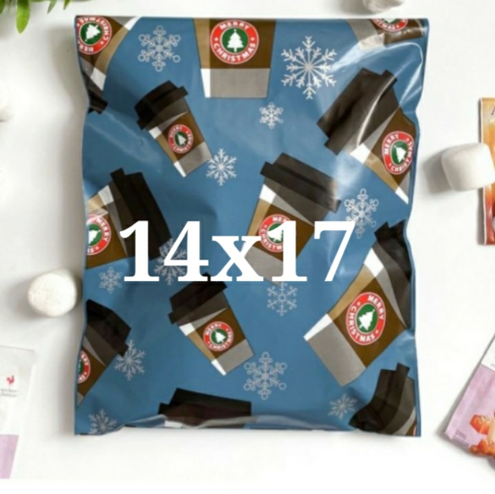 Peppermint Mocha  Mailers 14x17 pack of 15